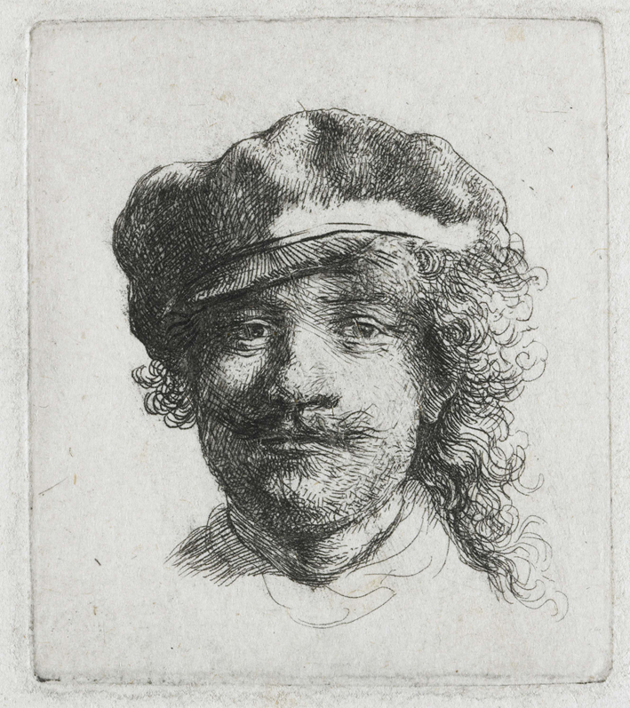  伦勃朗·梵·莱茵 Rembrandt van Rijn——自画像5